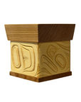 Bentwood Box - Carved - Eagle - Natural