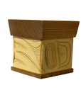 Bentwood Box - Carved - Eagle - Natural