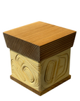 Bentwood Box - Carved - Eagle - Natural