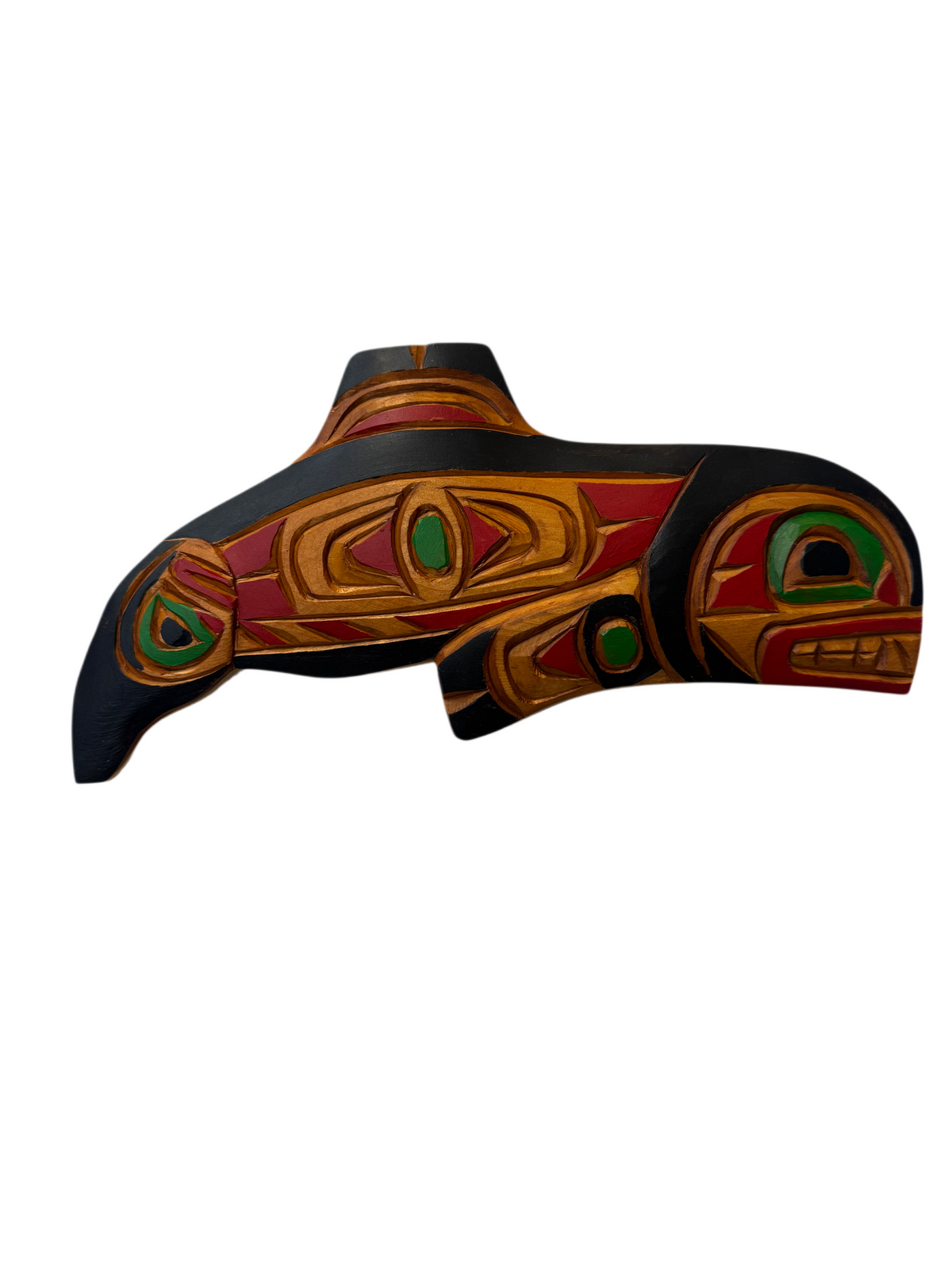 Wooden Plaque - Pine - Orca