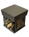 Bentwood Box - Carved - Wolf - Grey