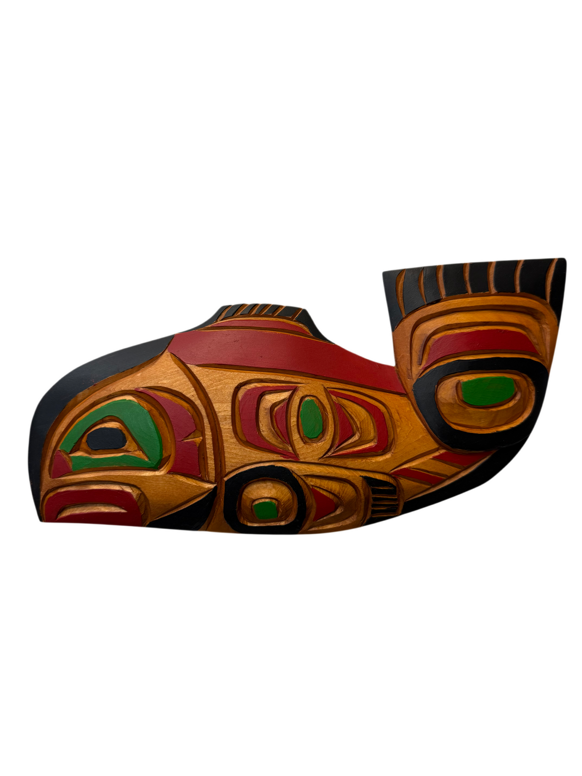 Wooden Plaque - Pine - Salmon