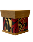 Bentwood Box - Carved - Eagle - Natural