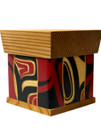 Bentwood Box - Carved - Eagle - Natural