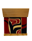 Bentwood Box - Carved - Eagle - Natural
