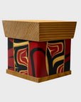 Bentwood Box - Carved - Eagle - Natural