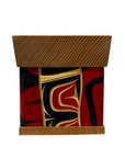 Bentwood Box - Carved - Eagle - Natural