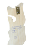 Wooden Plaque - Pine - Wolf