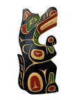 Wooden Plaque - Yellow Cedar - Wolf
