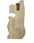 Wooden Plaque - Yellow Cedar - Beaver