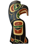 Wooden Plaque - Yellow Cedar - Eagle