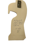 Wooden Plaque - Yellow Cedar - Eagle