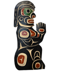 Wooden Plaque - Yellow Cedar - Wild Woman