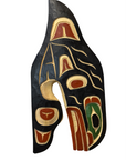 Wooden Plaque - Yellow Cedar - Orca