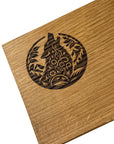 Serving Board - Canadian Oak - Howling Wolf