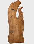 Wood Plaque - Pine - Ravens and Salmon