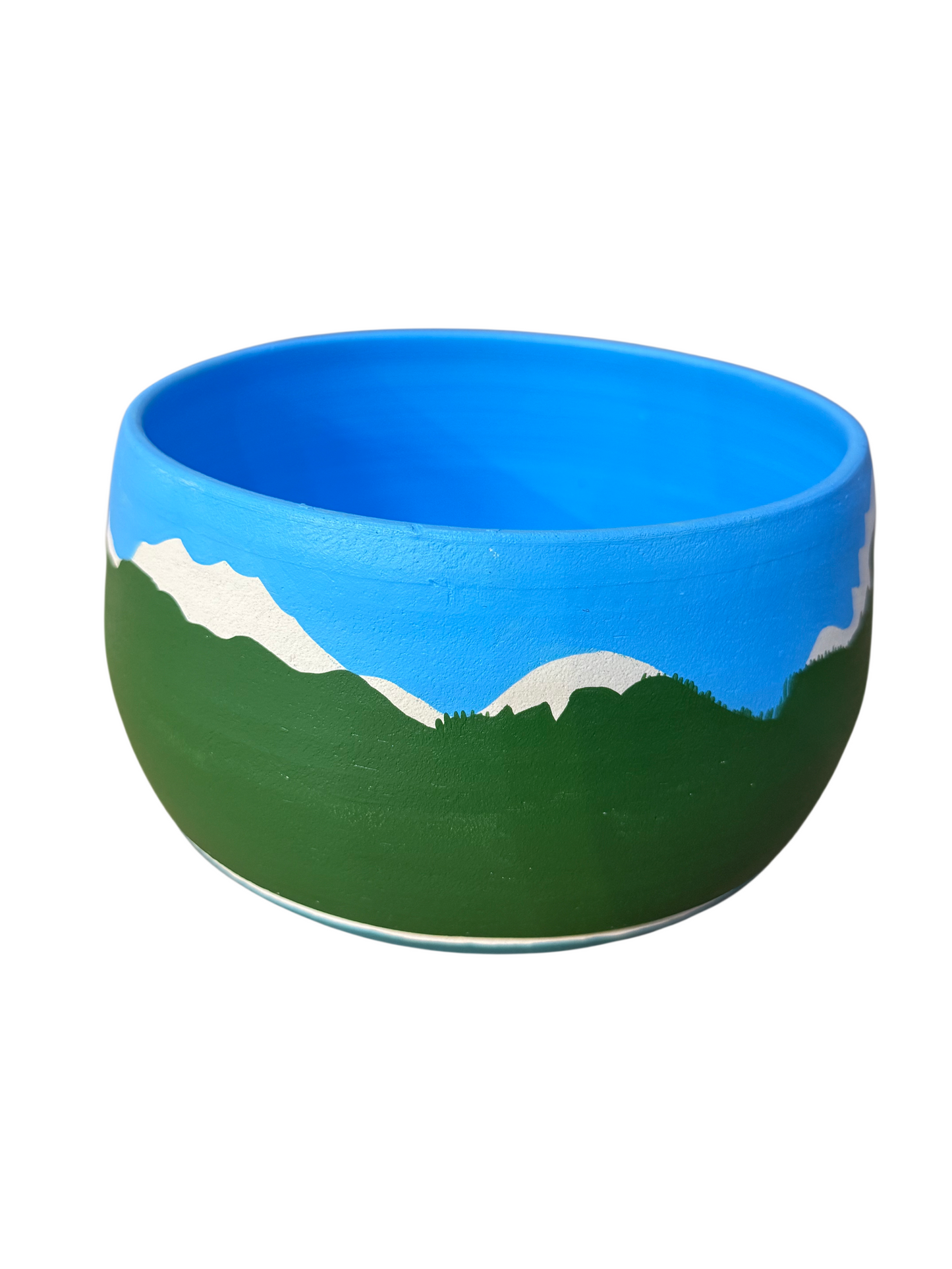 Ceramic Pot - Medium - Kingfisher