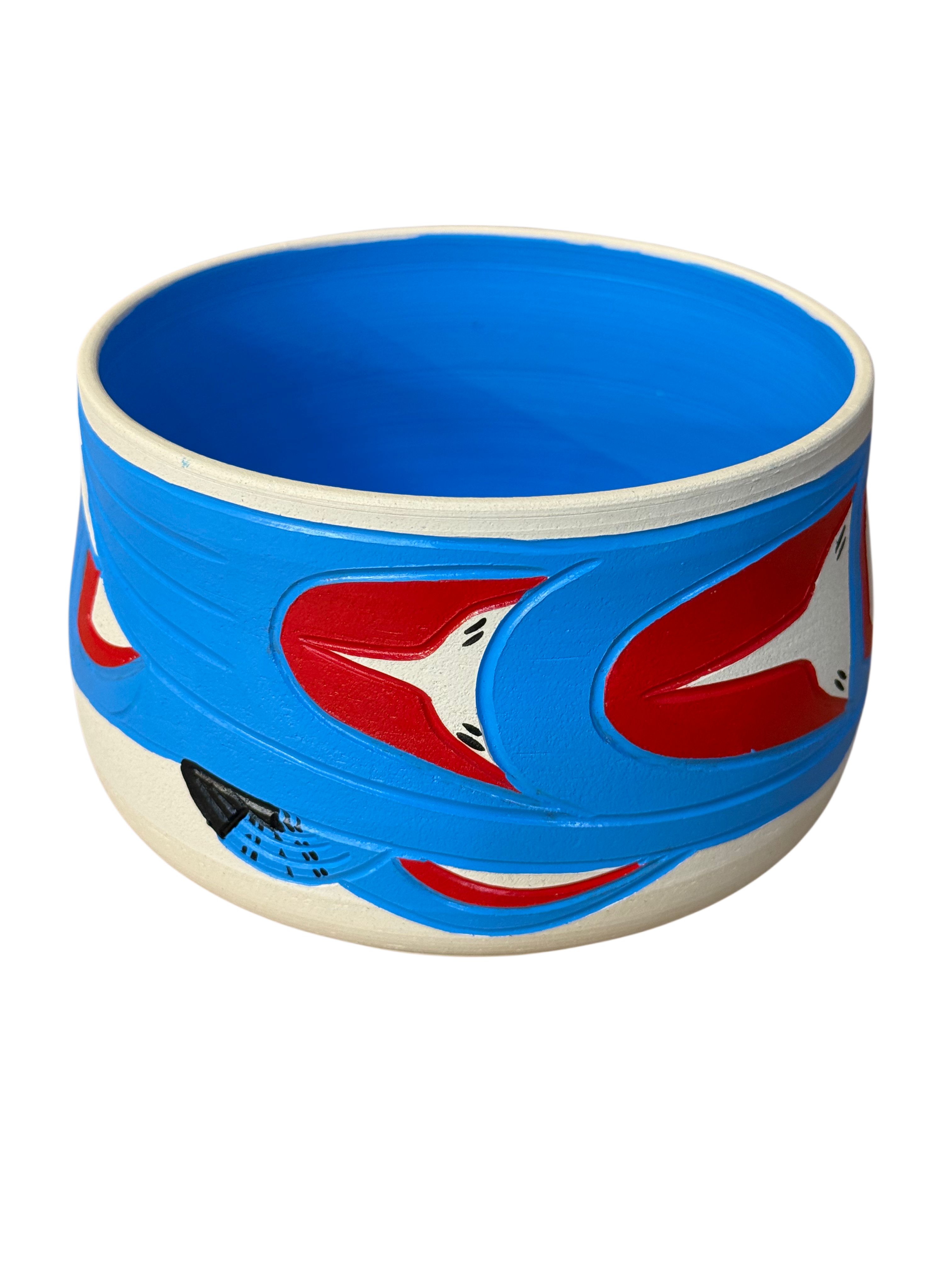 Ceramic Pot  - Medium - Hummingbird