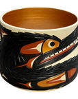 Ceramic Pot - Medium - Wolf - Copper