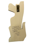 Wooden Plaque - Wolf