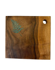 Serving Board - Canadian Walnut - Green Fern