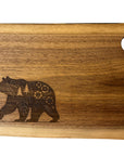 Serving Board - Canadian Walnut - Flower Bear