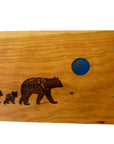Serving Board - Canadian Cherry Wood - Mama Bear - Blue Moon