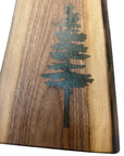 Serving Board - Canadian Walnut Wood - Live Edge - Sitka Tree
