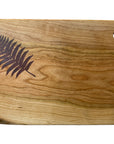 Serving Board - Canadian Cherry Wood - Fern