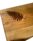 Serving Board - Canadian Cherry Wood - Fern