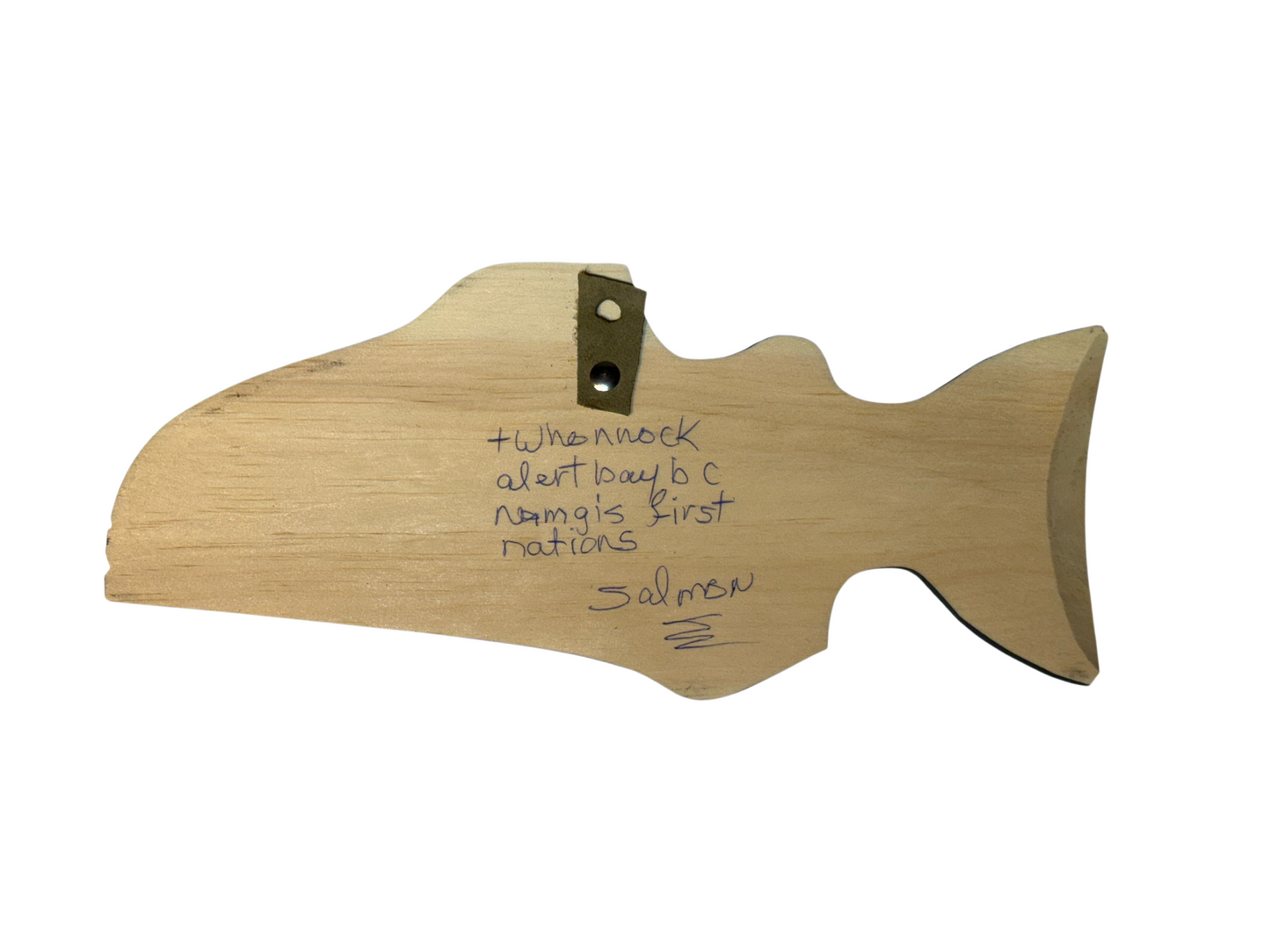 Wooden Plaque - Pine - Salmon
