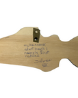 Wooden Plaque - Pine - Salmon