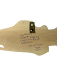 Wooden Plaque - Pine - Salmon