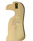 Wooden Plaque - Pine - Raven