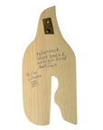 Wooden Plaque - Pine - Orca