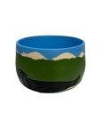 Ceramic Pot - Small - Otter - Blue & Green