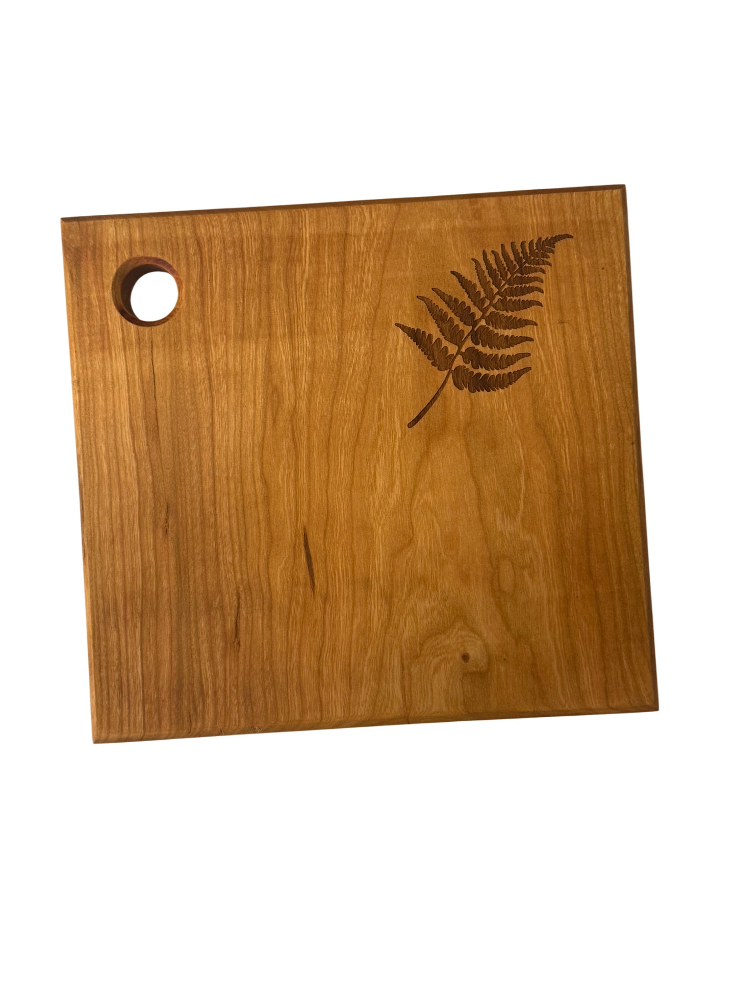 Serving Board - Cherry Wood - Ferns