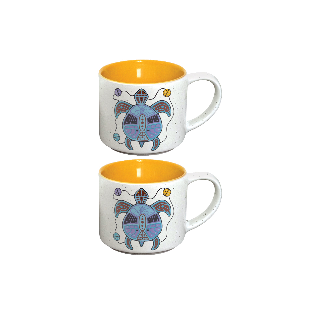 Espresso Mug - Ceramic - Set of 2 - Turtle