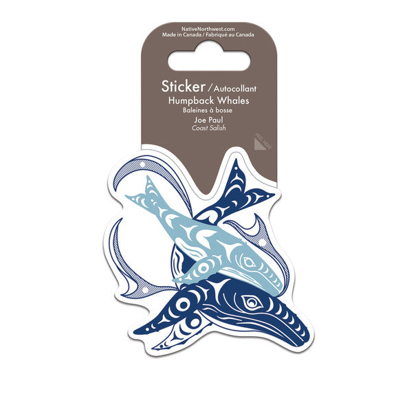 Sticker - Vinyl - Humpback Whales