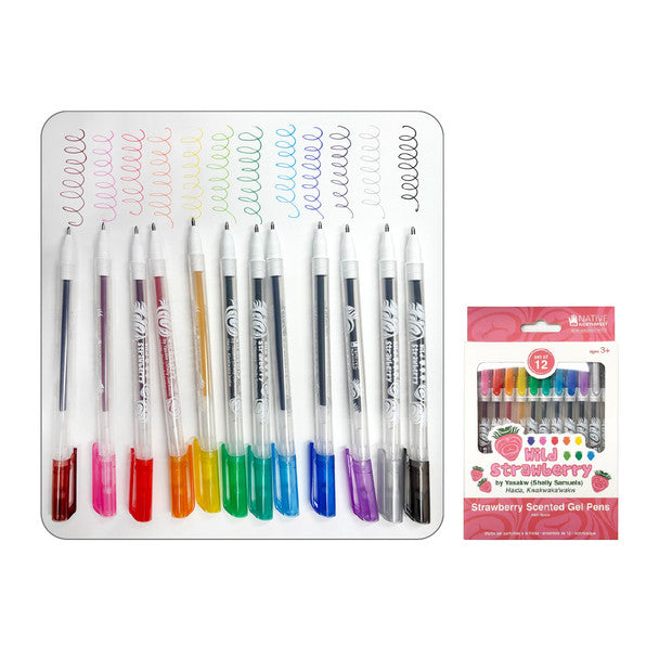 Pens - Gel - Wild Strawberry Scented