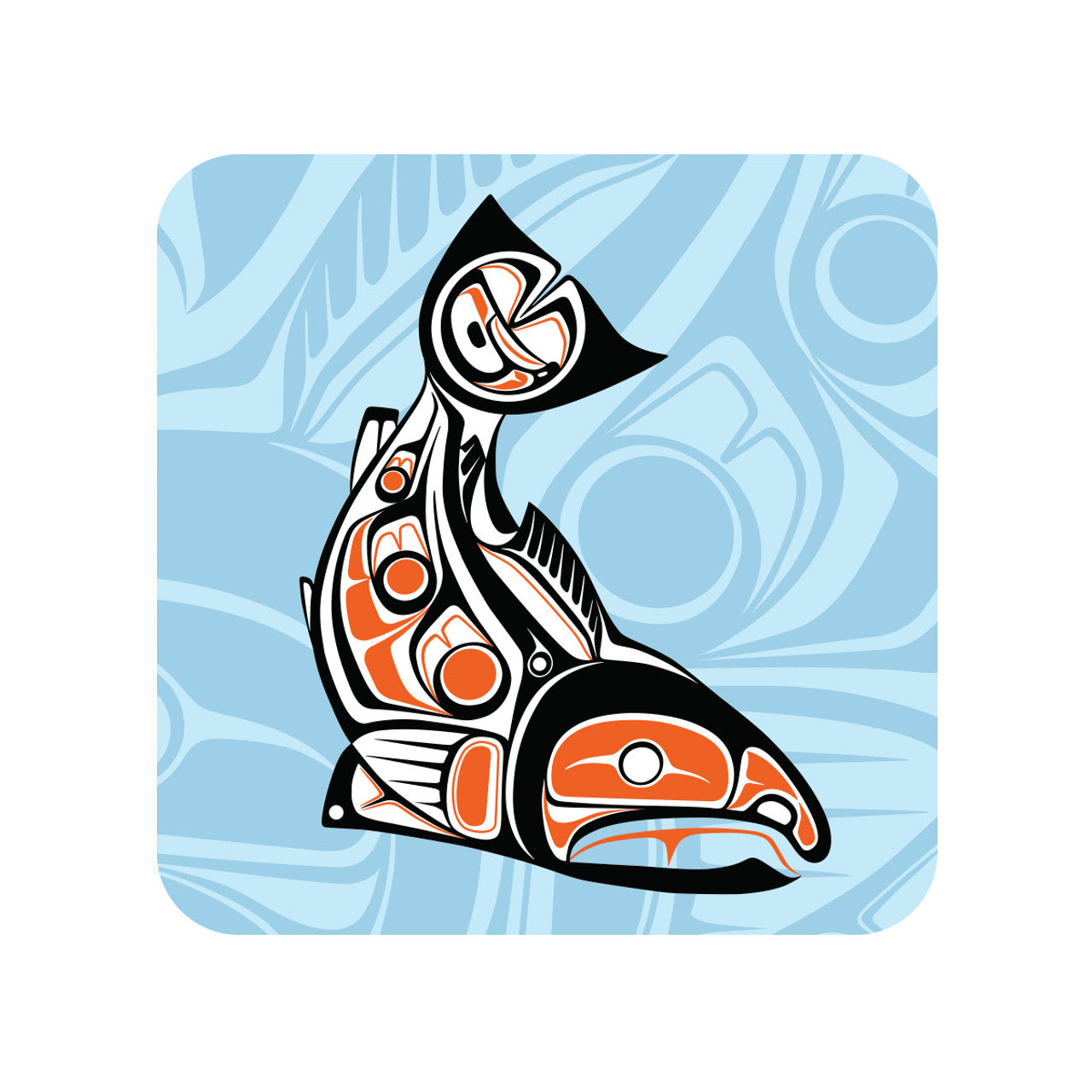 Coaster - Cork - Sockeye Salmon