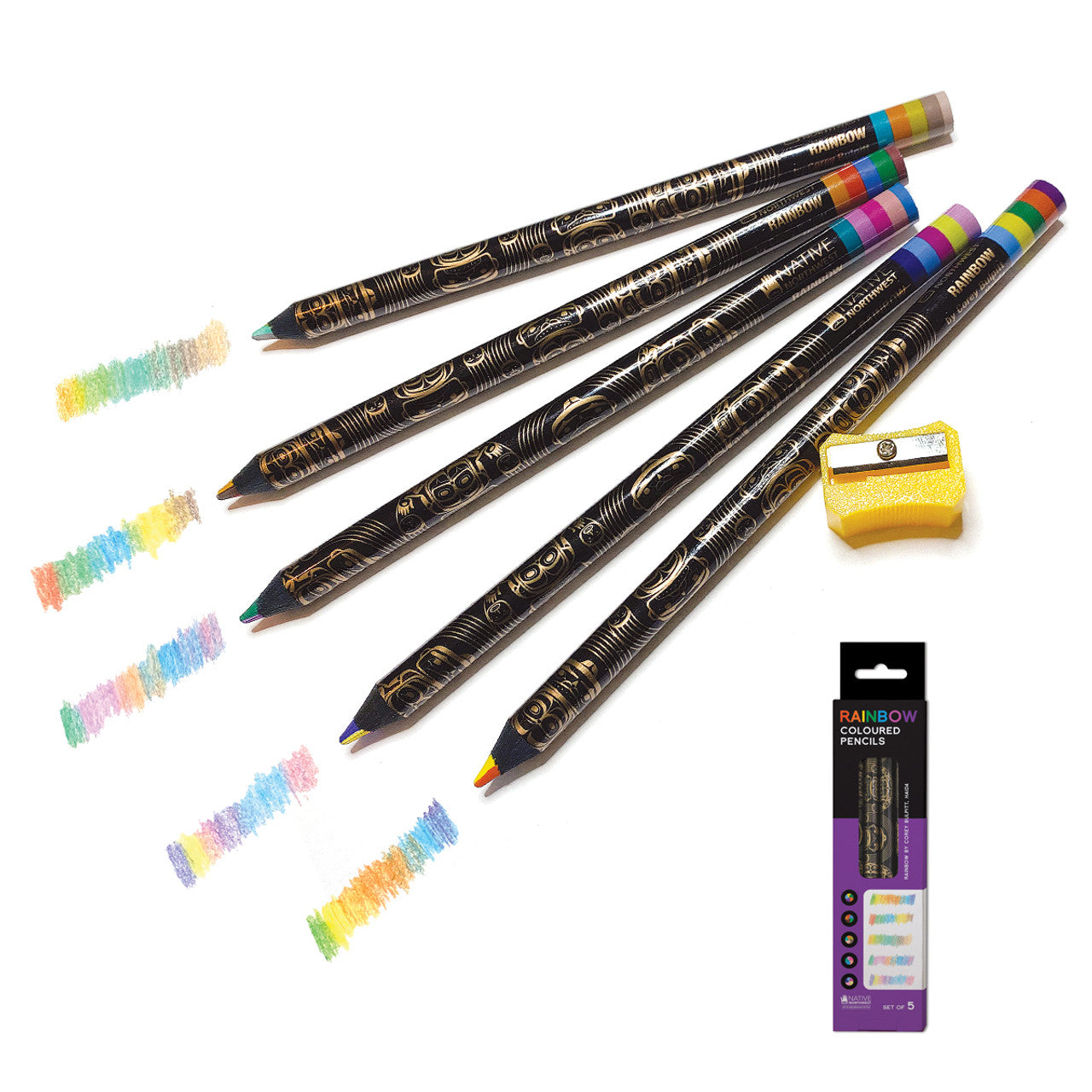 Coloured Pencils - Rainbow