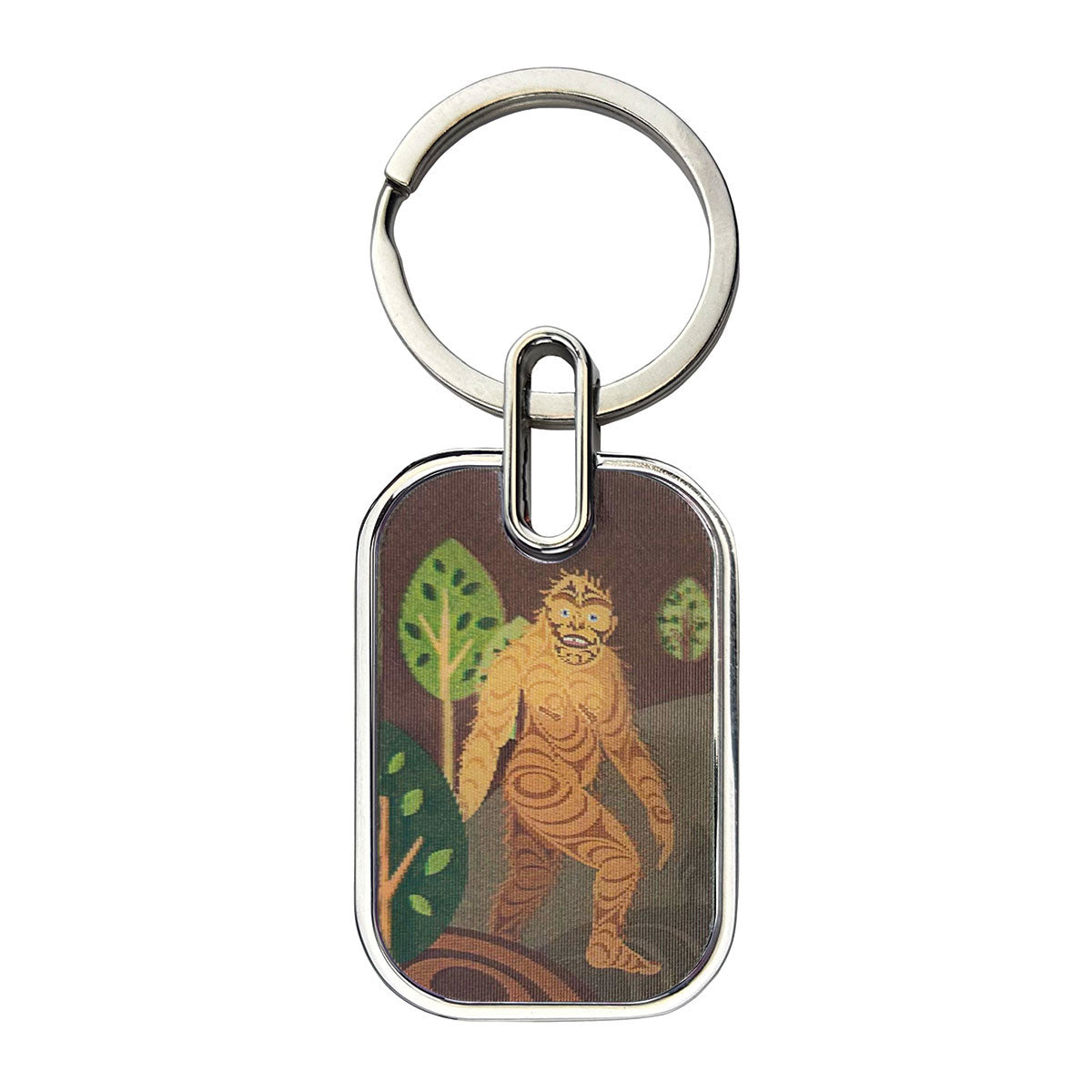 Keychain - Lenticular - Sasquatch