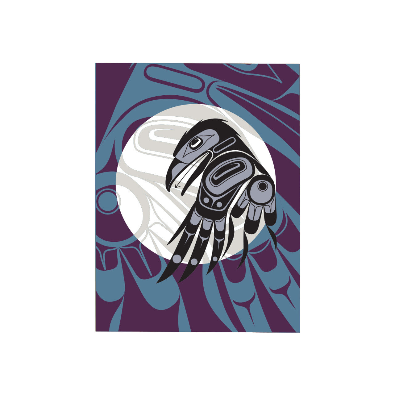 Card - Raven Moon - 5x7