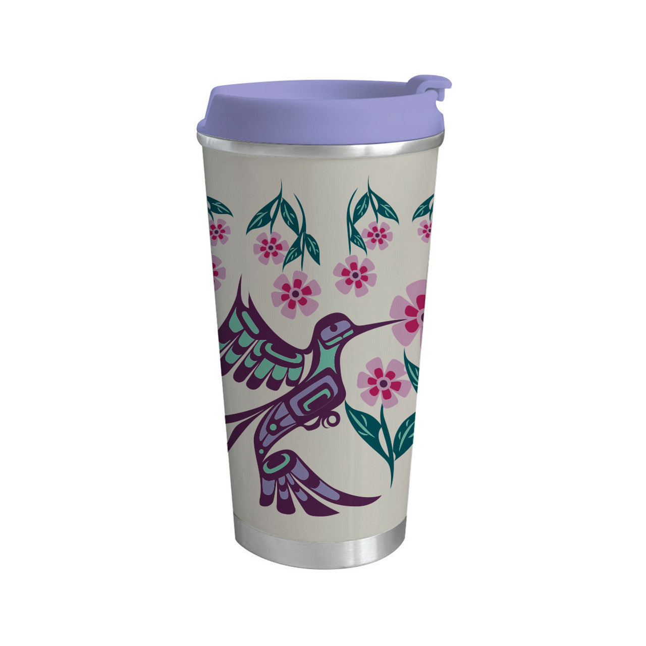 Travel Mug - Hummingbird