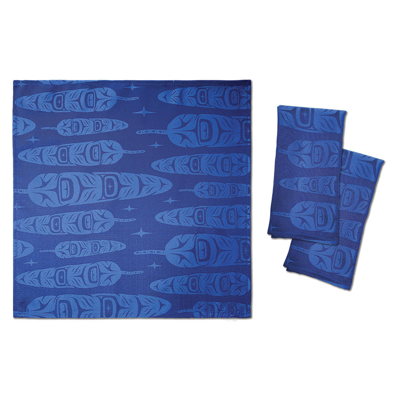 Napkins - Woven - Set of 2 - Feather