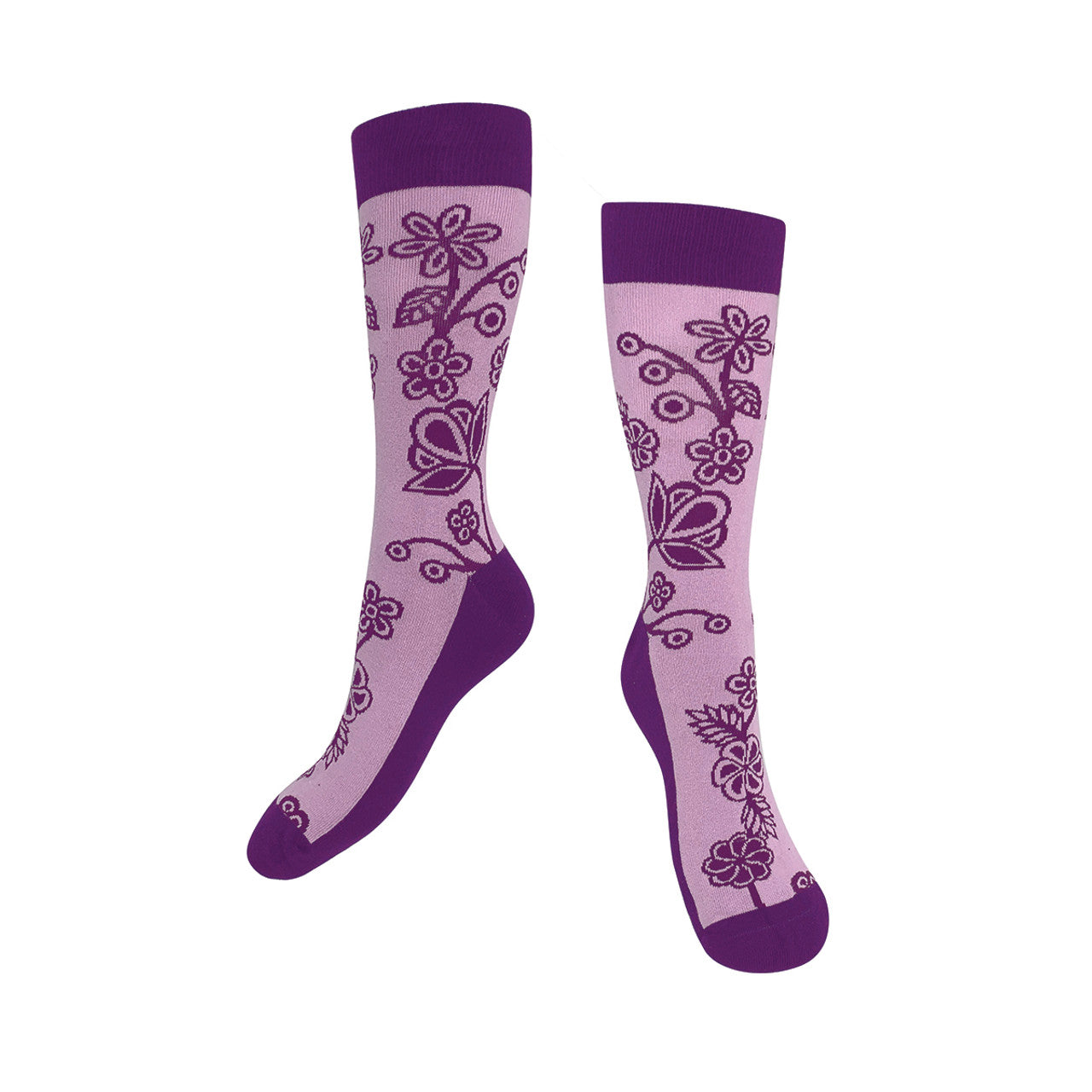 Socks - Ojibwe Florals
