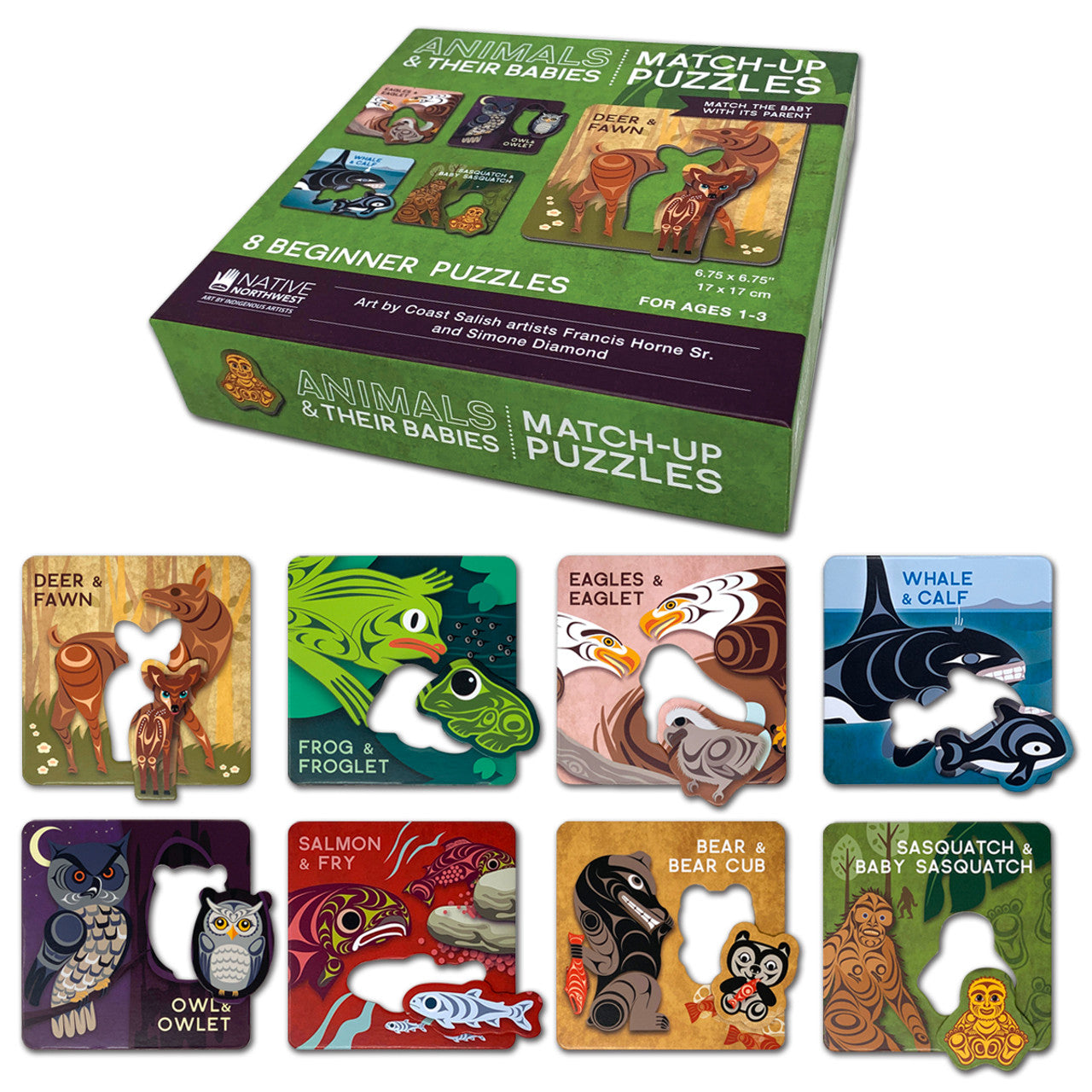 Matching Game - Animals & Their Babies