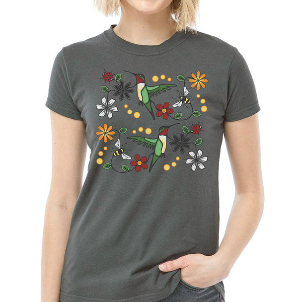 T-shirt - Women's - Hummingbird (Nenookaasi)