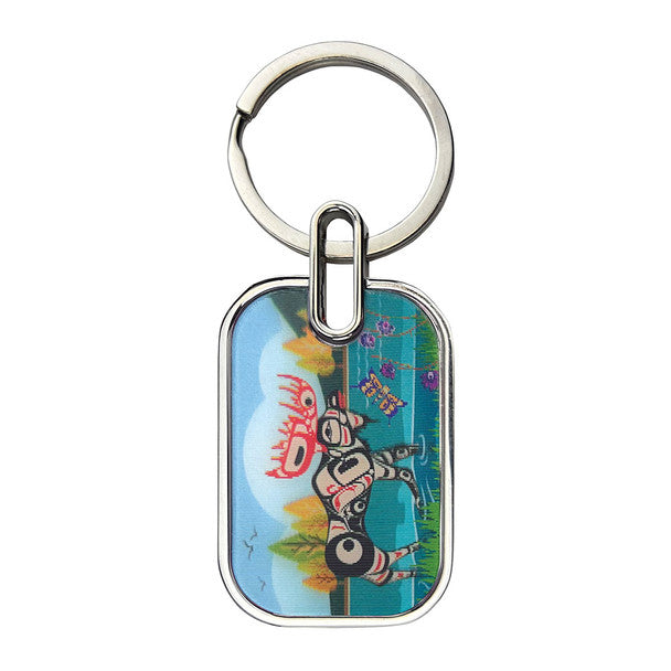 Keychain - Lenticular - Moose